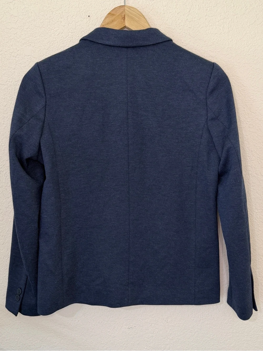 Zara Navy Blue Suit Sport Coat Blazer Jacket Boys Size 11-12
